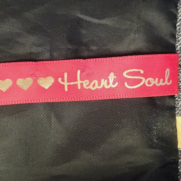 Heart Soul ~ Sz S ~ “Gray Static” ~ Open Front Blazer ~ NWOT - Picture 11 of 11